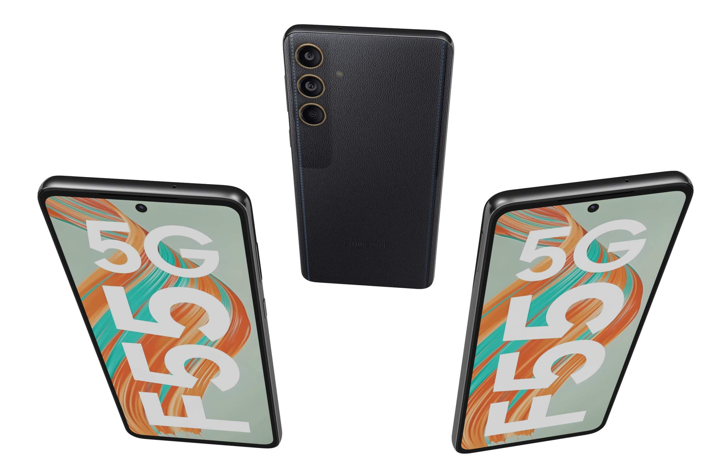 Samsung Galaxy F55 Black - 3D Model by Rever_Art