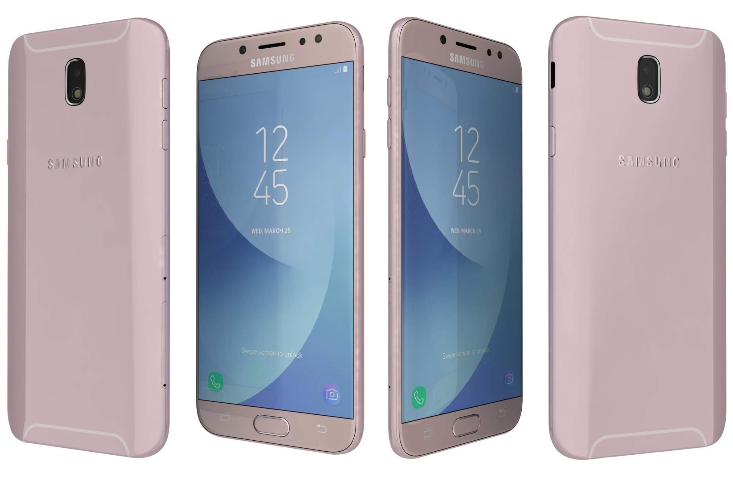 Samsung Galaxy J7 2017 All Colors - 3D Model by Rever_Art