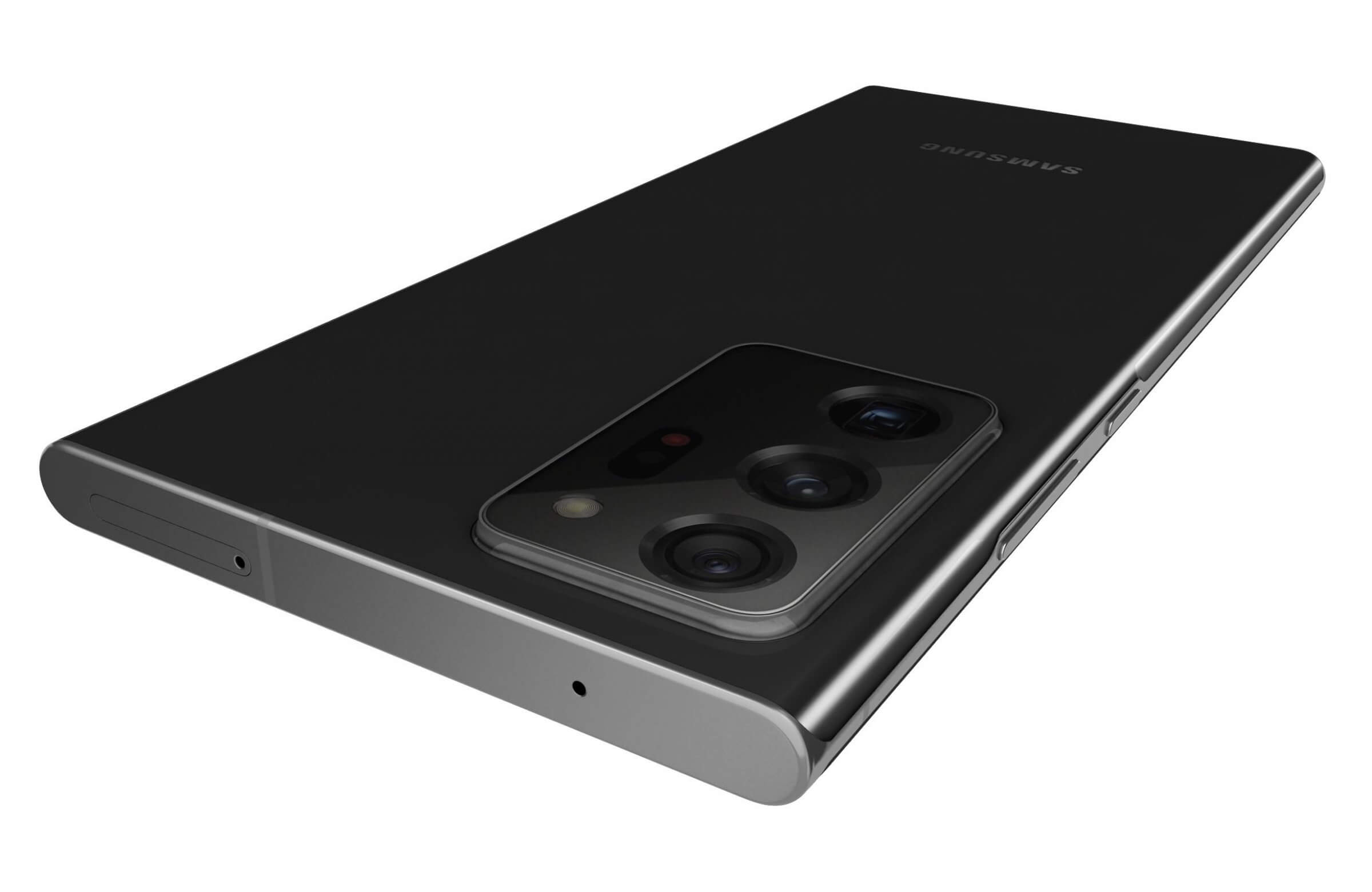 Samsung Galaxy Note20 Ultra Mystic Black - 3D Model by Rever_Art