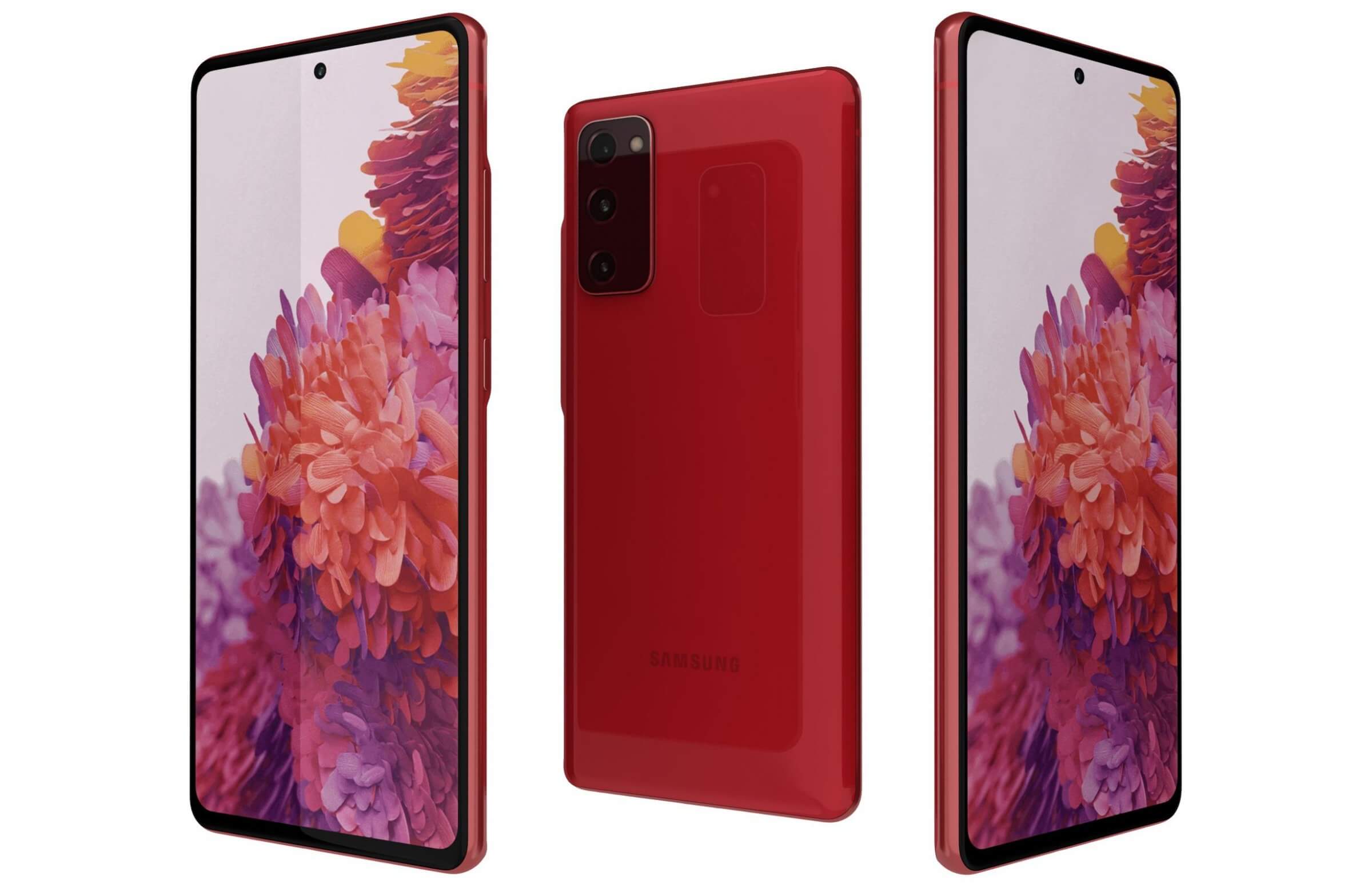 Samsung Galaxy S Fe All Colors 3d Model By Rever Art