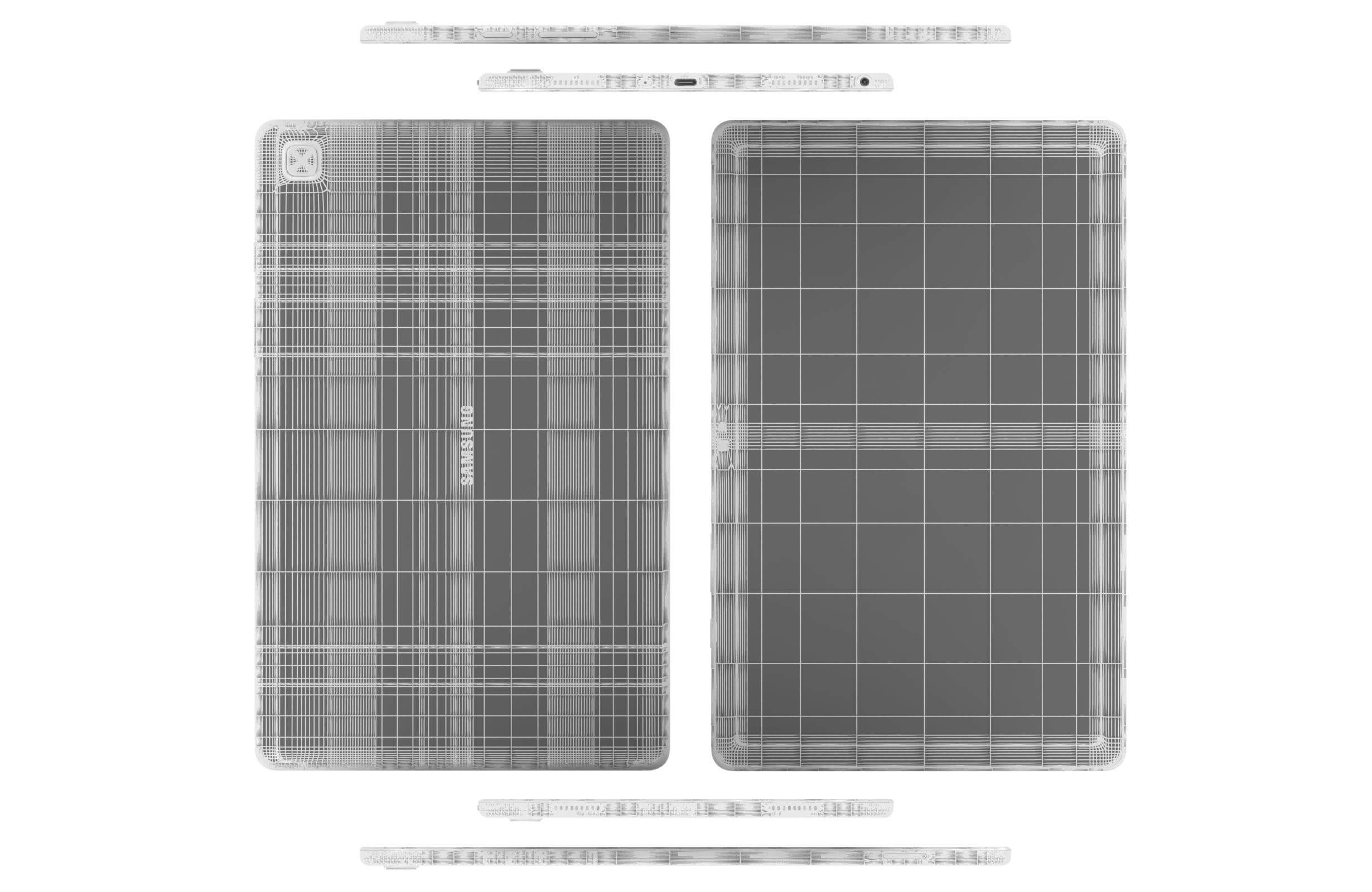 Samsung Galaxy Tab A7 10.4 2022 Gold 3D Model by Rever_Art