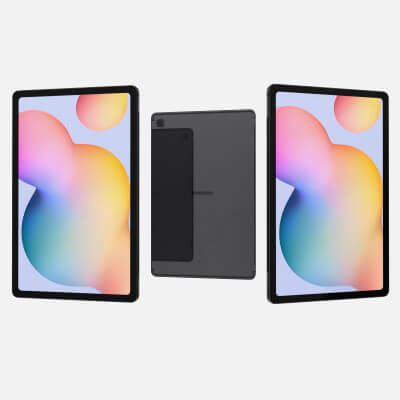  Samsung Galaxy Tab S6 Lite (2024) Gray - 3D Model by Rever_Art Bildidee 