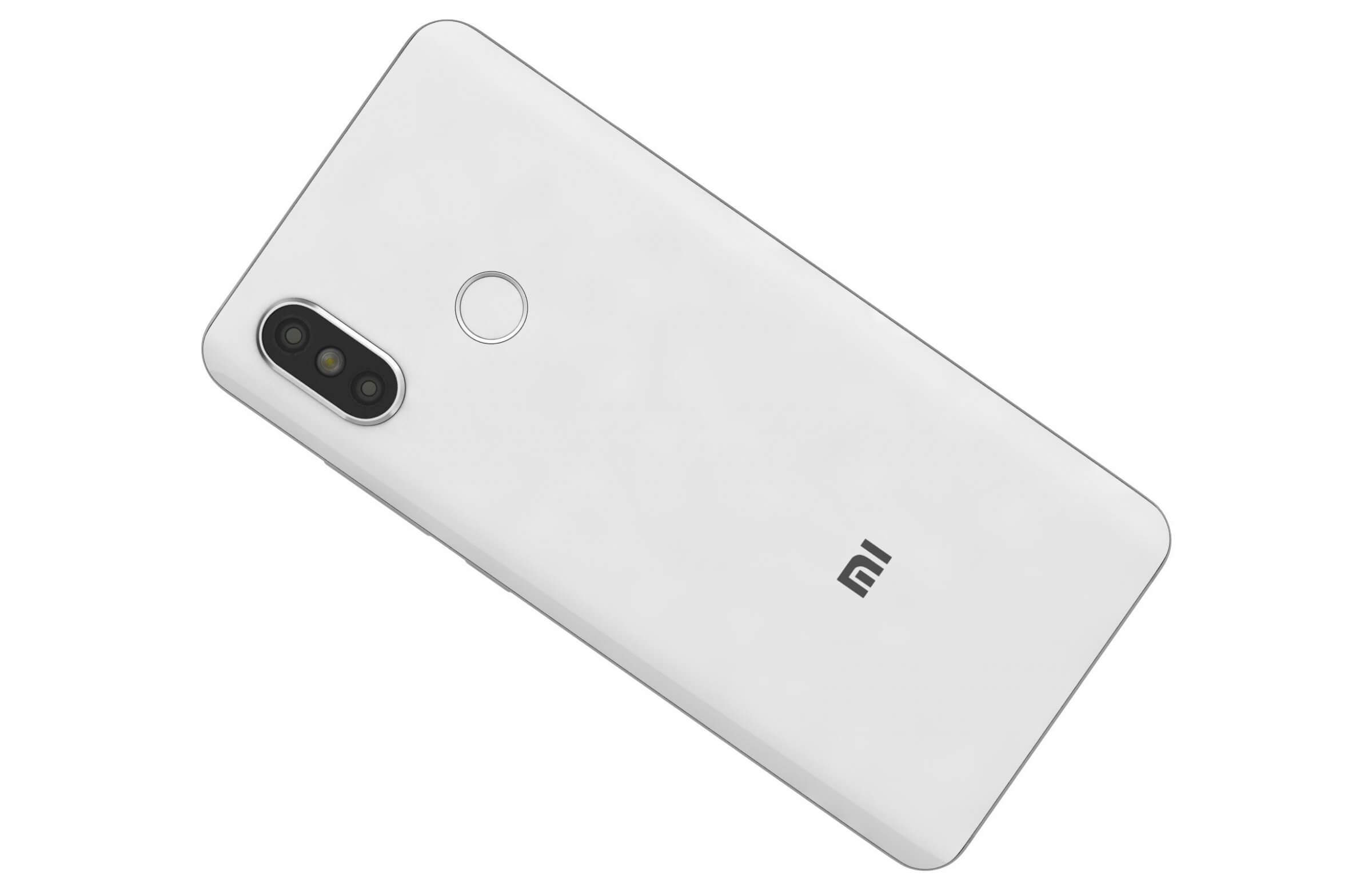 Xiaomi Mi 8 White - 3D Model by Rever_Art 