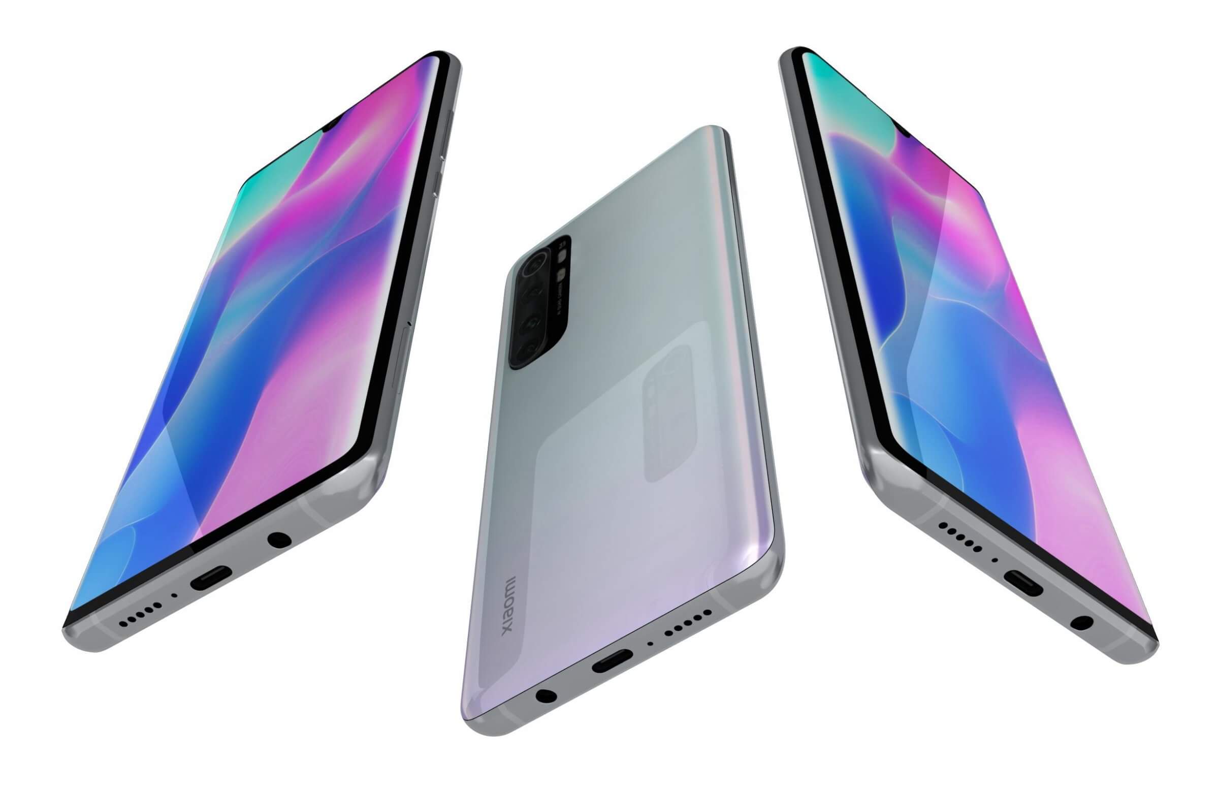 【値下げ】Xiaomi Mi Note 10 Lite ホワイト　64GB Xiaomi Mi Note 10 Lite Glacier White