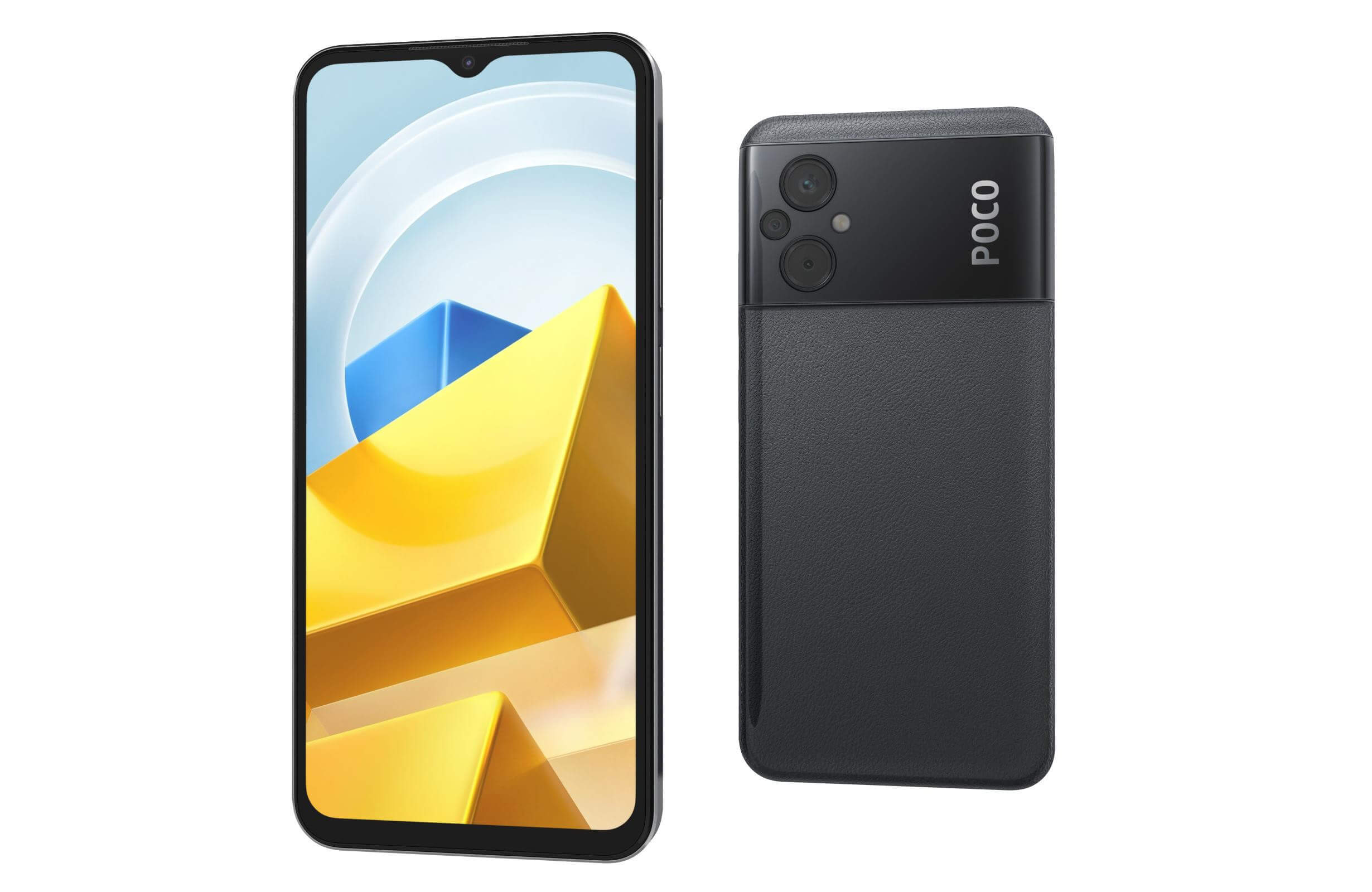 Xiaomi Poco M5 Black - 3D Model by Rever_Art