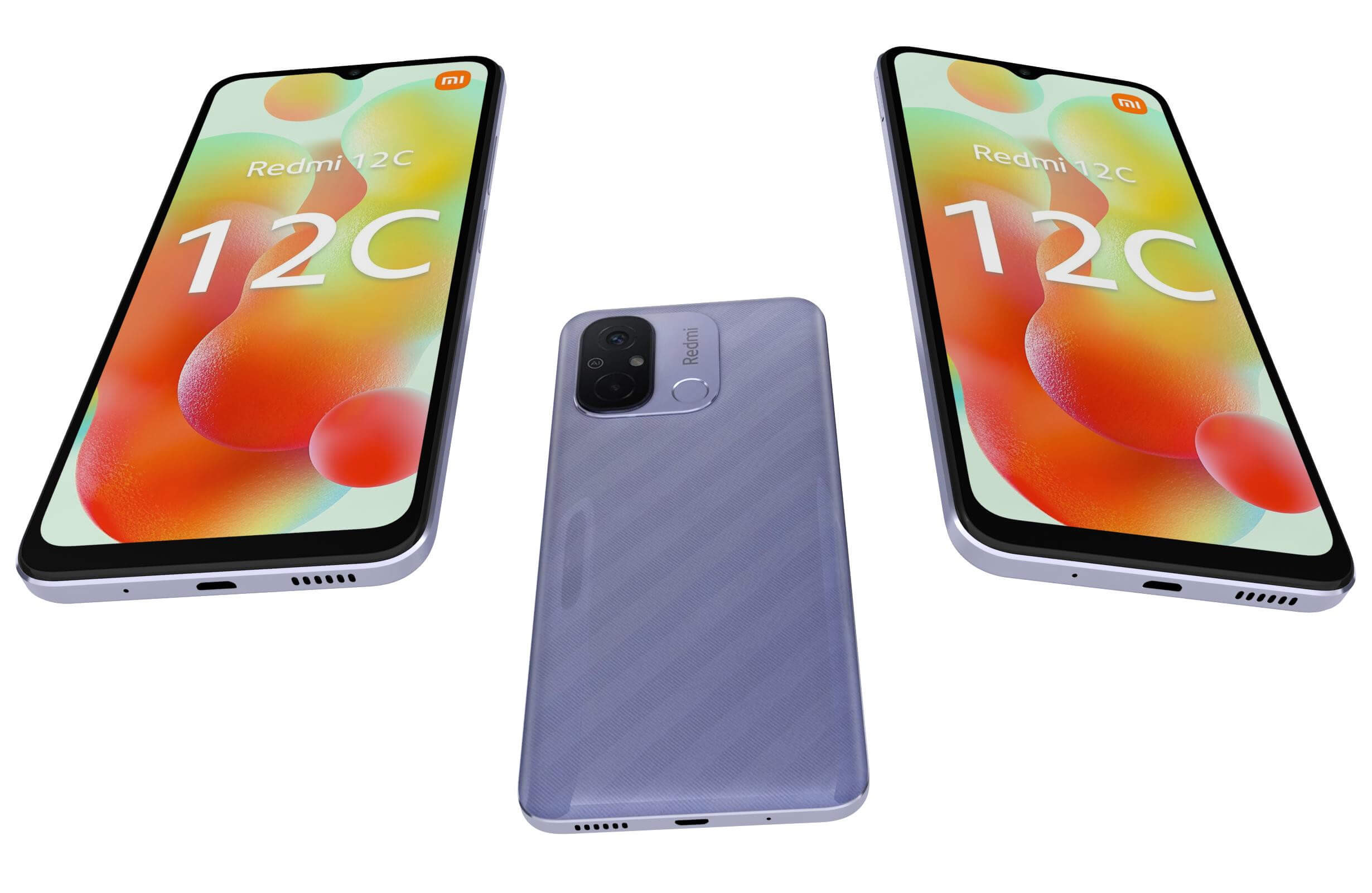 Xiaomi Redmi 12C All Colors - 3D Model by Rever_Art