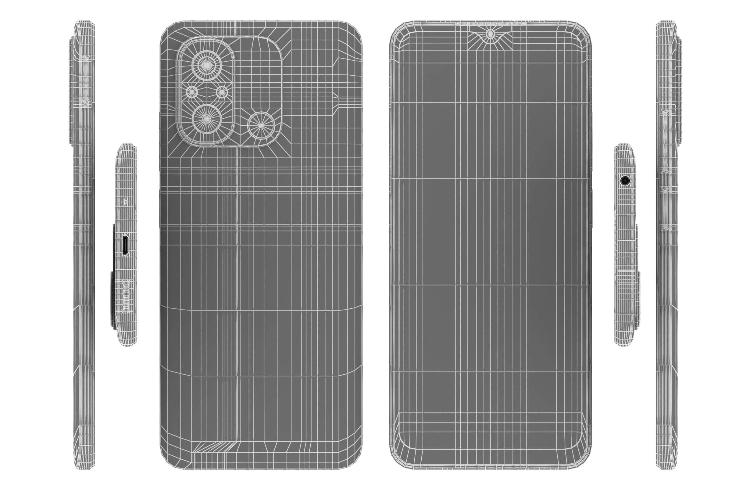 Xiaomi Redmi 12C All Colors - 3D Model by Rever_Art