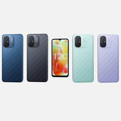Xiaomi Redmi 12C All Colors - 3D Model by Rever_Art