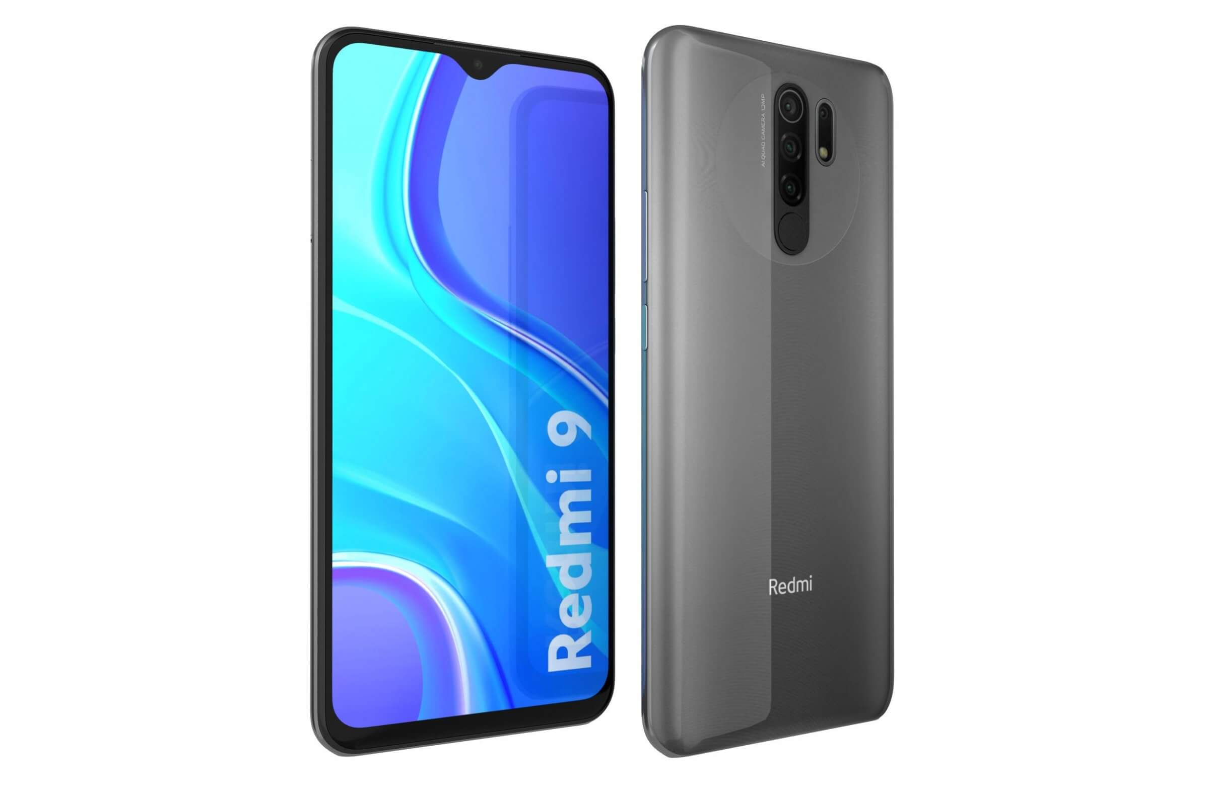 Xiaomi Redmi 9 Carbon Gray - 3D Model by Rever_Art