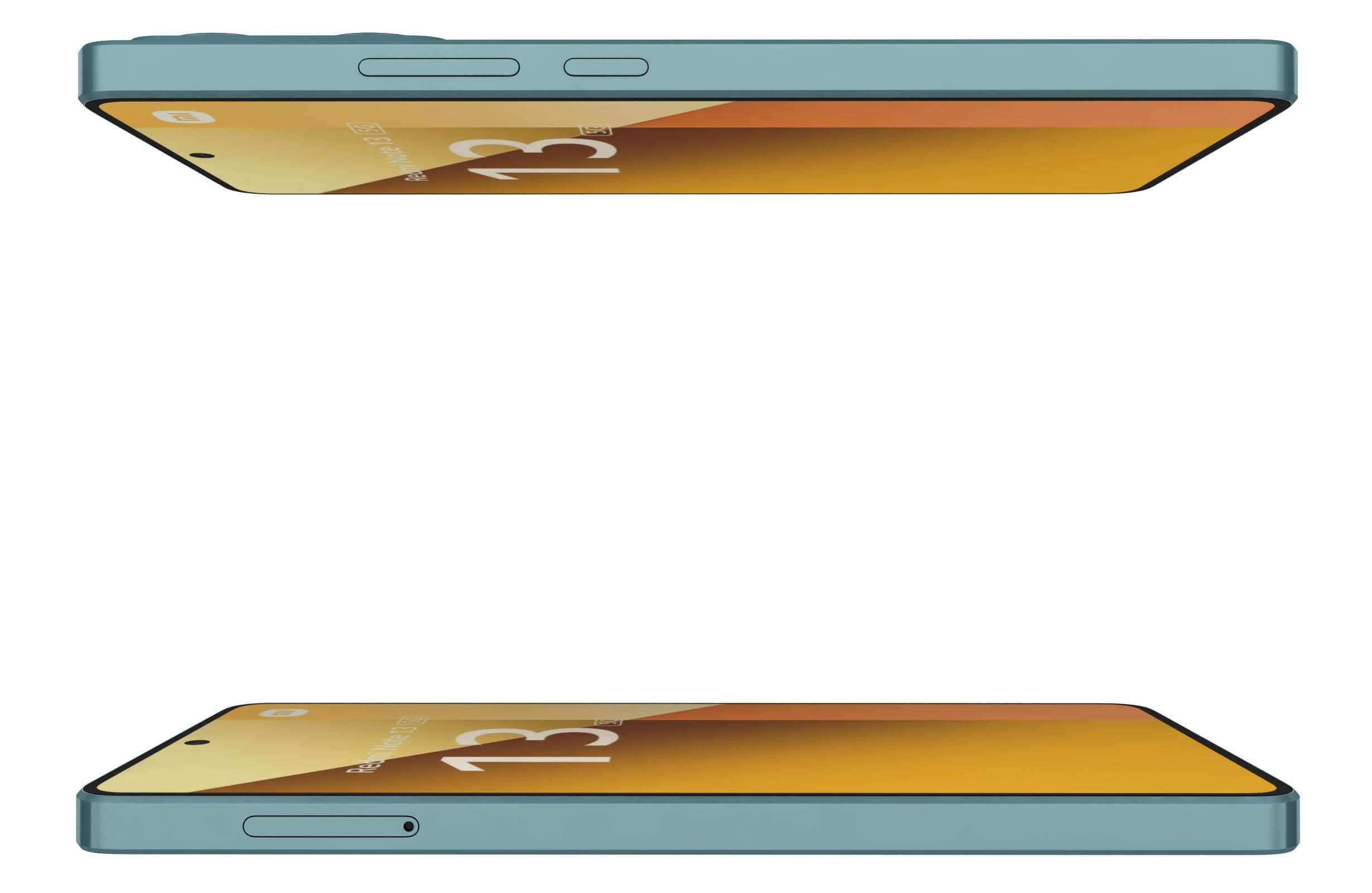 Xiaomi Redmi Note 13 5G Blue - 3D Model by Rever_Art