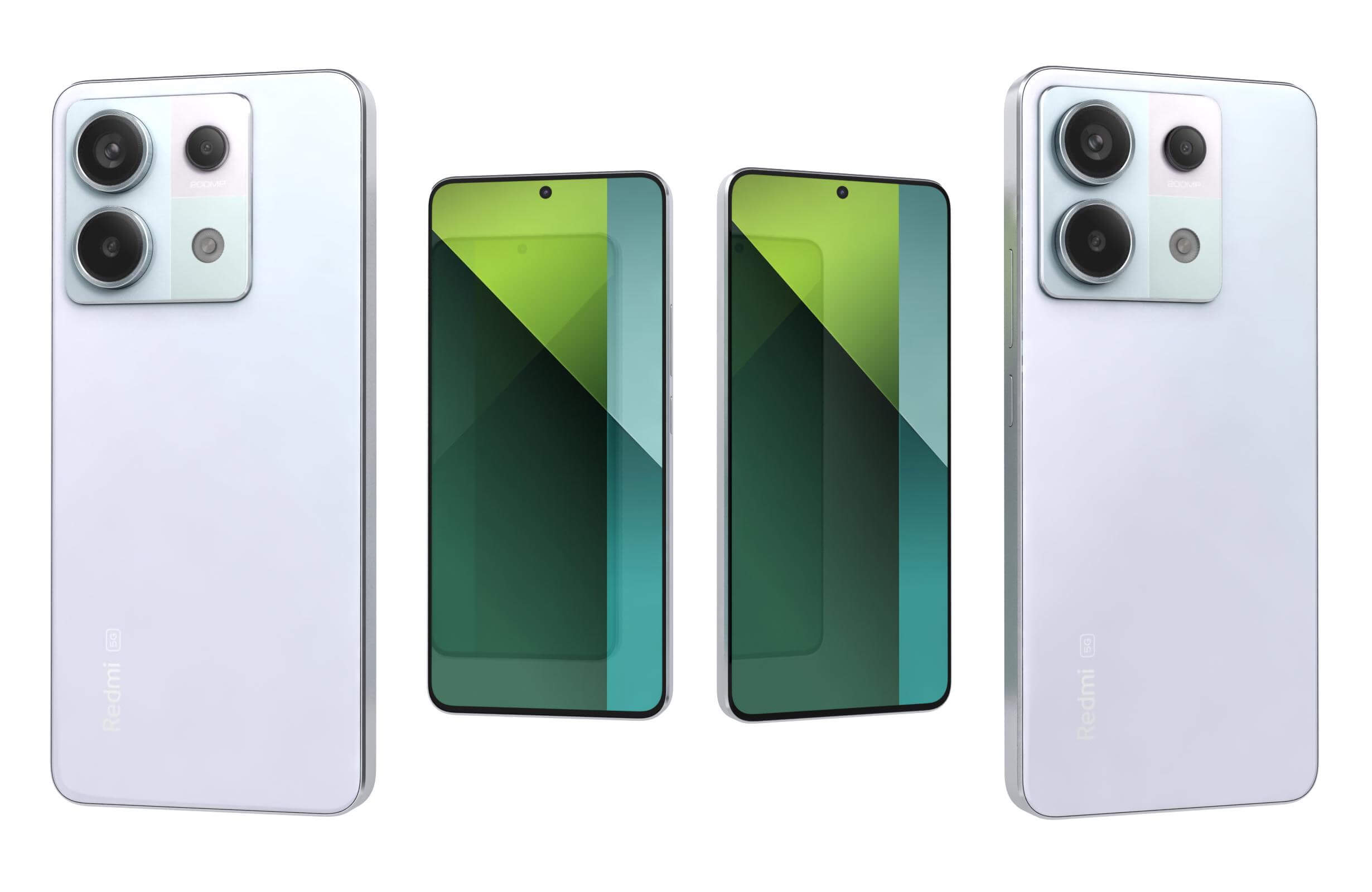 Xiaomi Redmi Note 13 Pro All Colors - 3D Model by Rever_Art