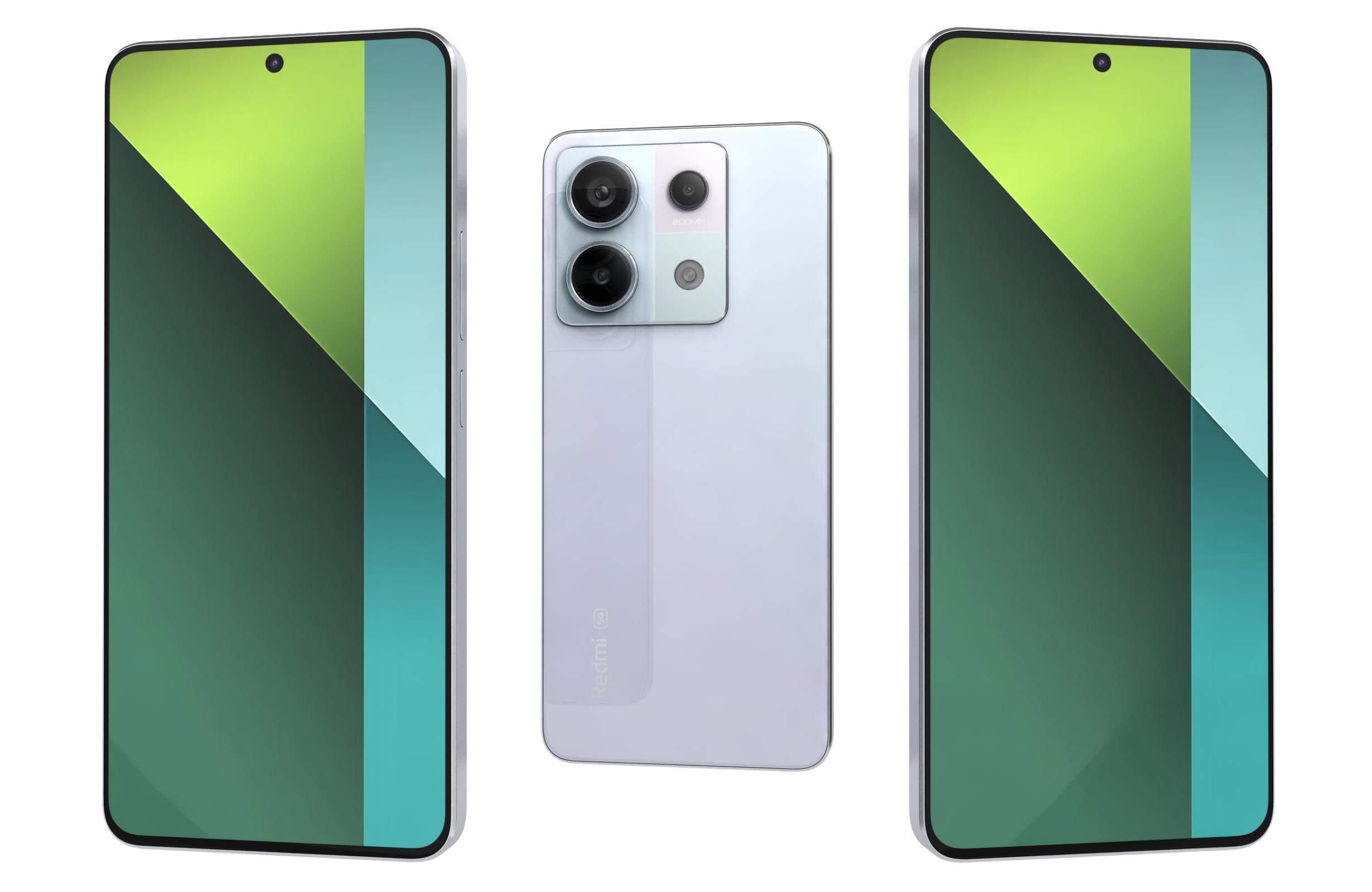 Xiaomi Redmi Note 13 Pro Aurora Purple - 3D Model by Rever_Art