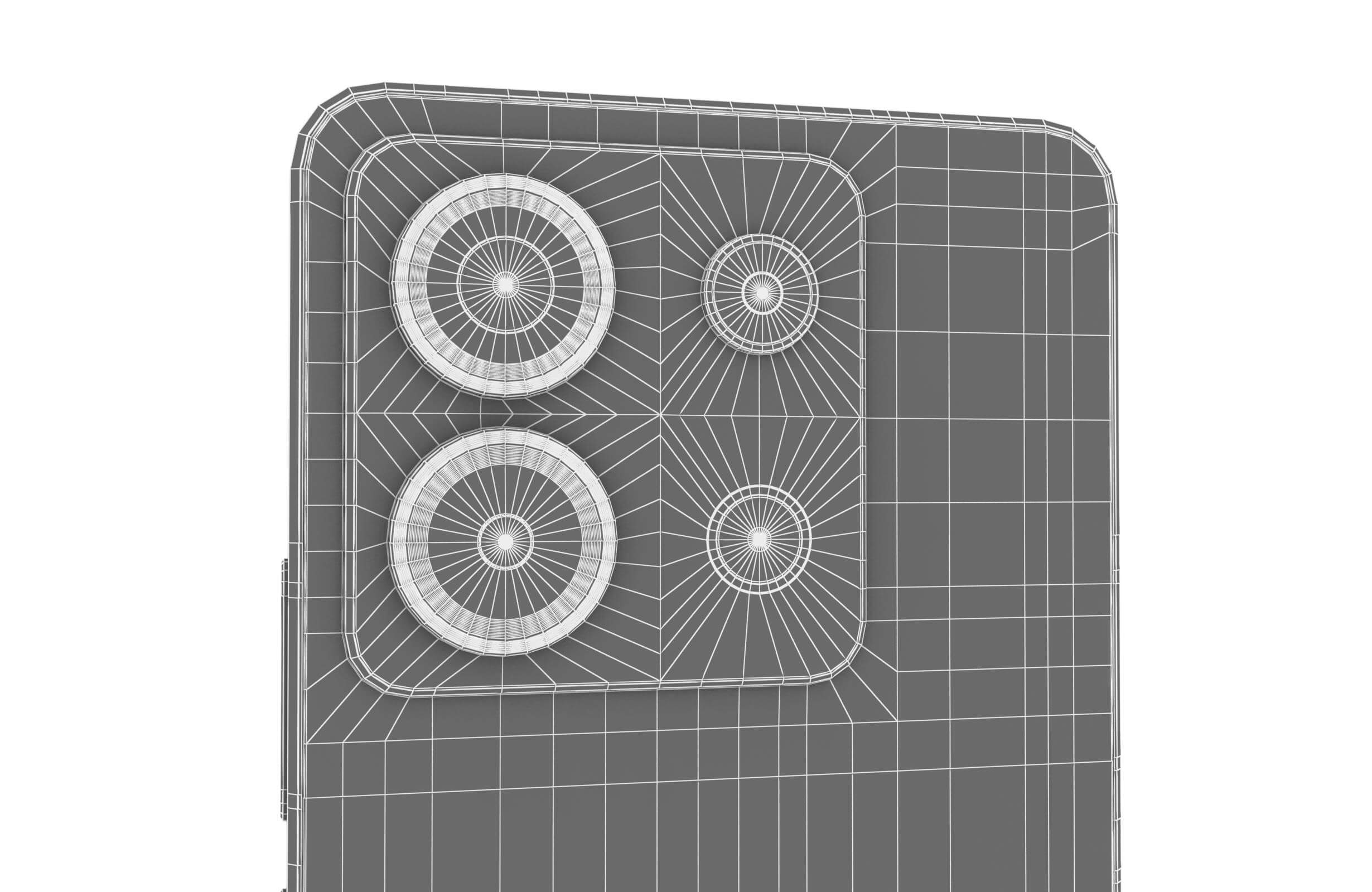 Xiaomi Redmi Note 13 Pro Blue - 3D Model by Rever_Art