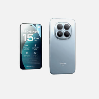 Xiaomi Redmi Note 15 Pro Plus 5G Blue - 3D Model by Rever_Art