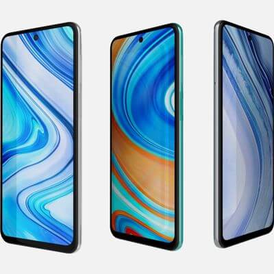 Xiaomi Redmi Note 9 Pro All Colors - 3D Model by Rever_Art