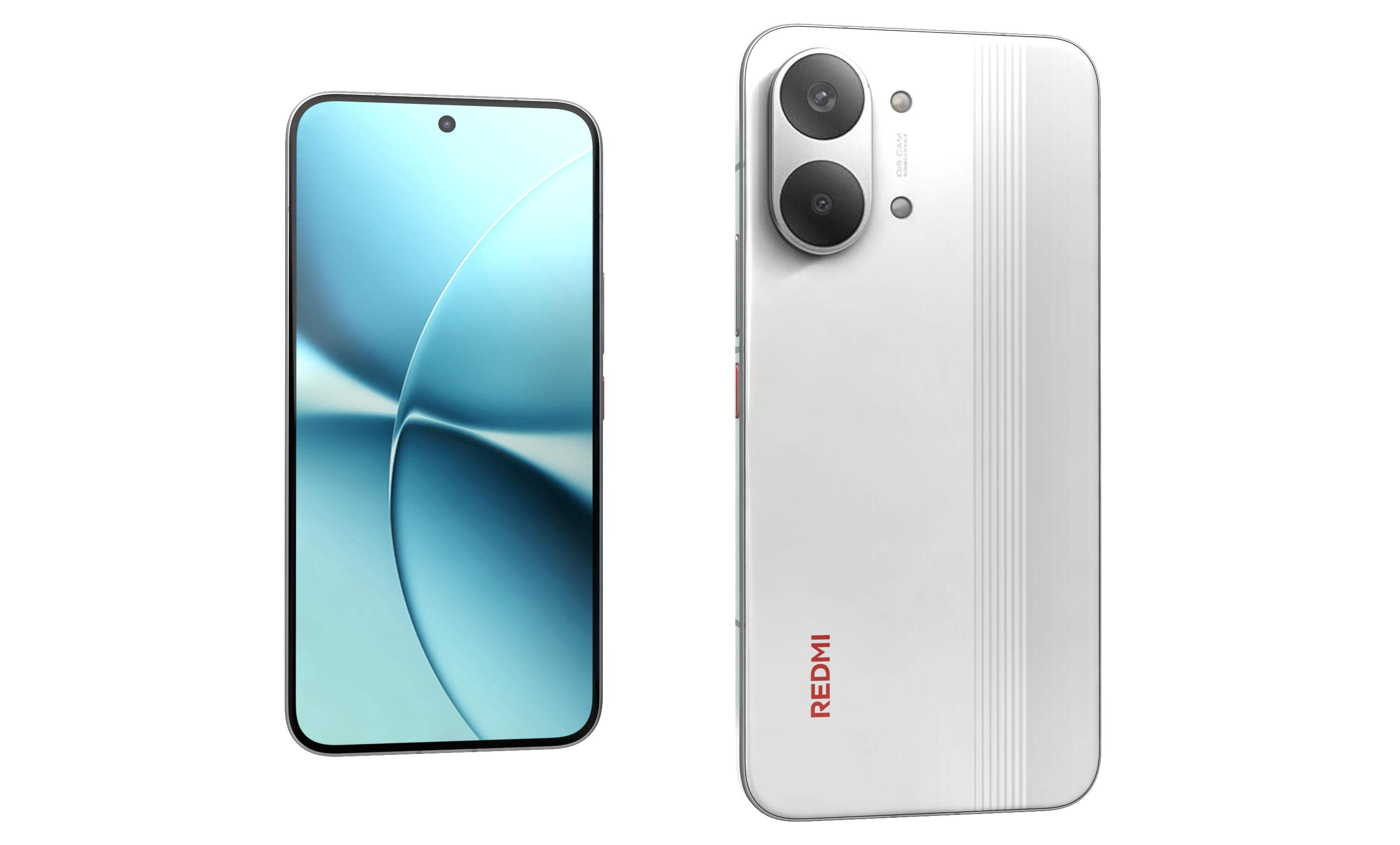 Xiaomi Redmi Turbo 5 Max White - 3D Model by Rever_Art