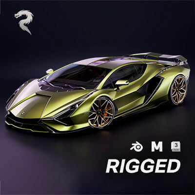 Lamborghini Sian 3D Model