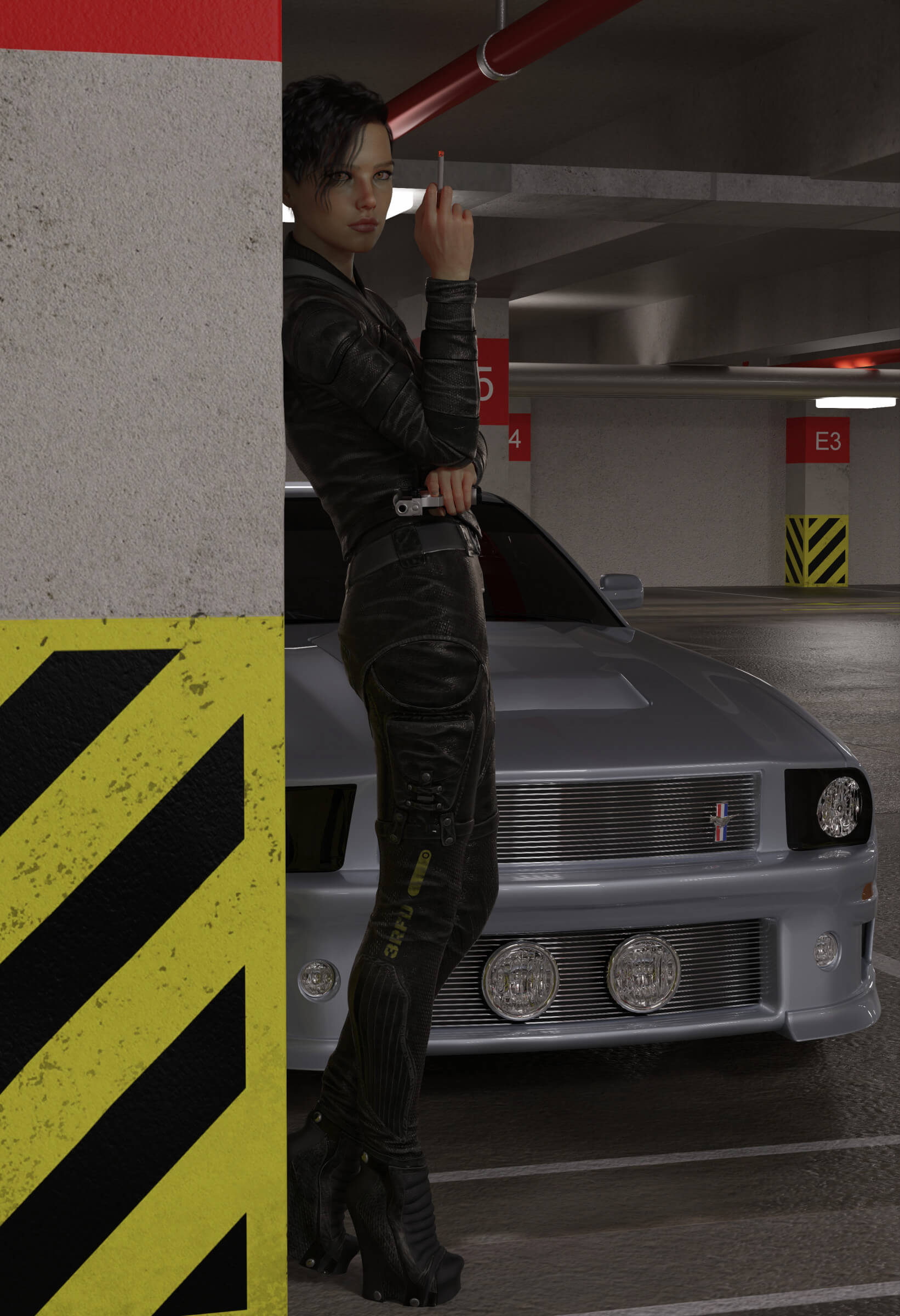 Been waiting for you 3D Render, Digital Art by RickWesh