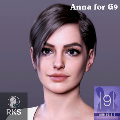 RKS Anna for Genesis 9 by RKstudio
