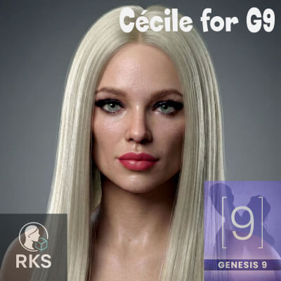 RKS C&eacutecile for Genesis 9 by RKstudio