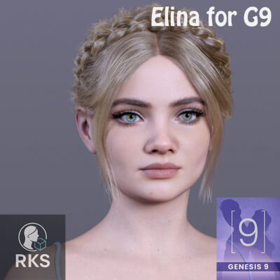 RKS Elina for Genesis 9 by RKstudio