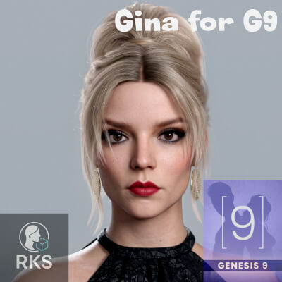 RKS Gina for Genesis 9 by RKstudio