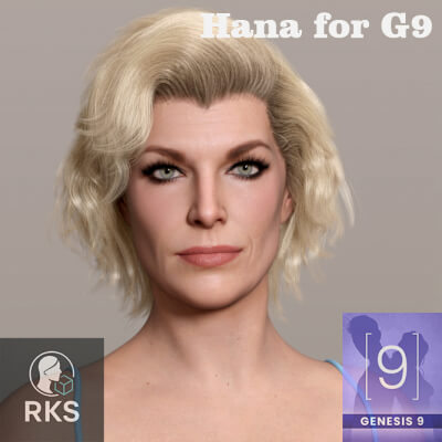 RKS Hana for Genesis 9 by RKstudio