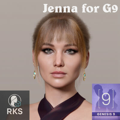RKS Jenna for Genesis 9 by RKstudio