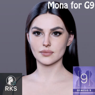 RKS Mona for Genesis 9 by RKstudio