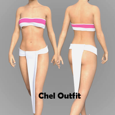 Chel Outfit for Genesis 8 Female