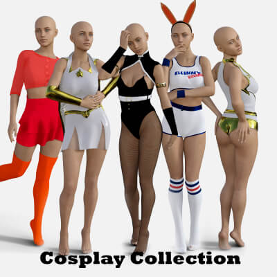 Cosplay Bundle for Genesis 8 Female