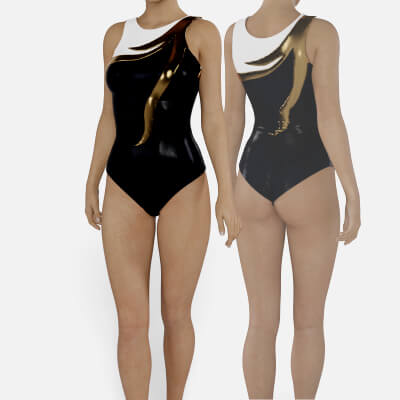 Gymnast Outfit for Genesis 8 Female by RN95