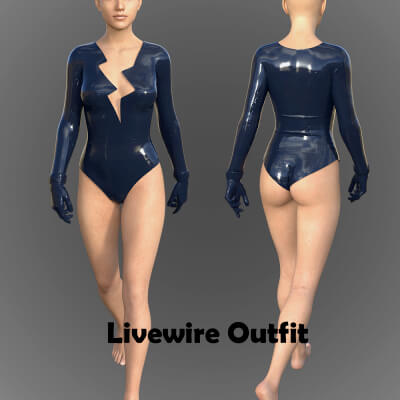 Livewire Outfit for Genesis 8 Female