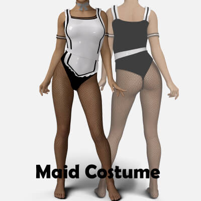 Maid Outfit for Genesis 8 Female