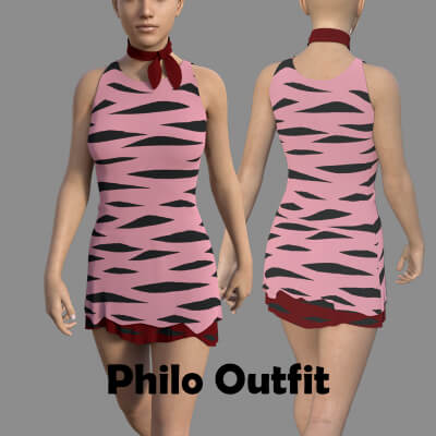 Philo Outfit for Genesis 8 Female