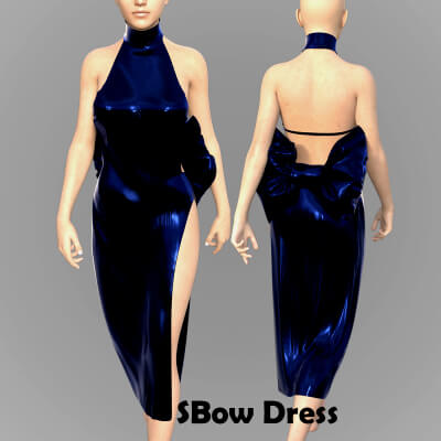 SBow Dress for Genesis 8 Female