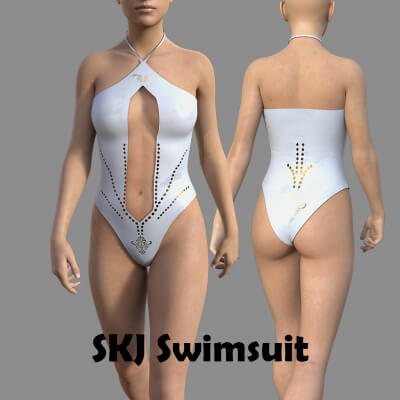 SKJ Swimsuit for Genesis 8 Female