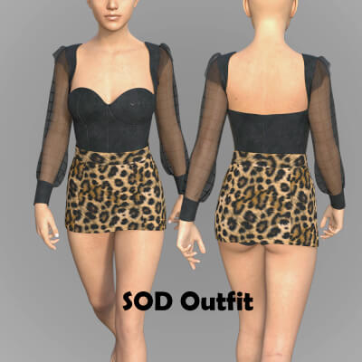 SOD Outfit for Genesis 8 Female