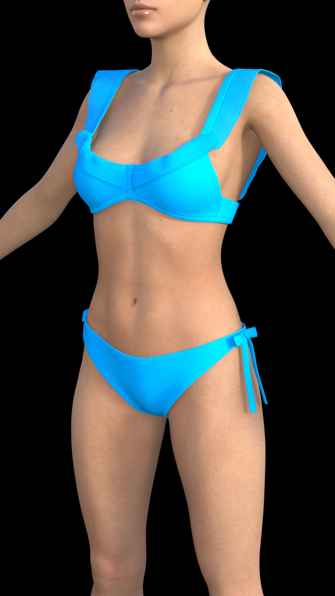 Tie Bikini For Genesis 8 Female Daz Content By Rn95 