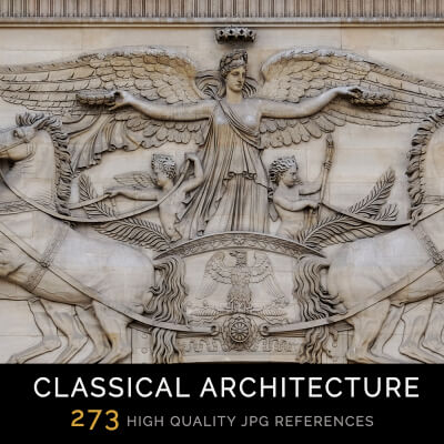 Classical Reference Classical Architecture - Reference Photo Set by RobinLhebrard