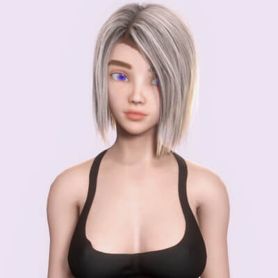 Female Character Ellah by rocklaw