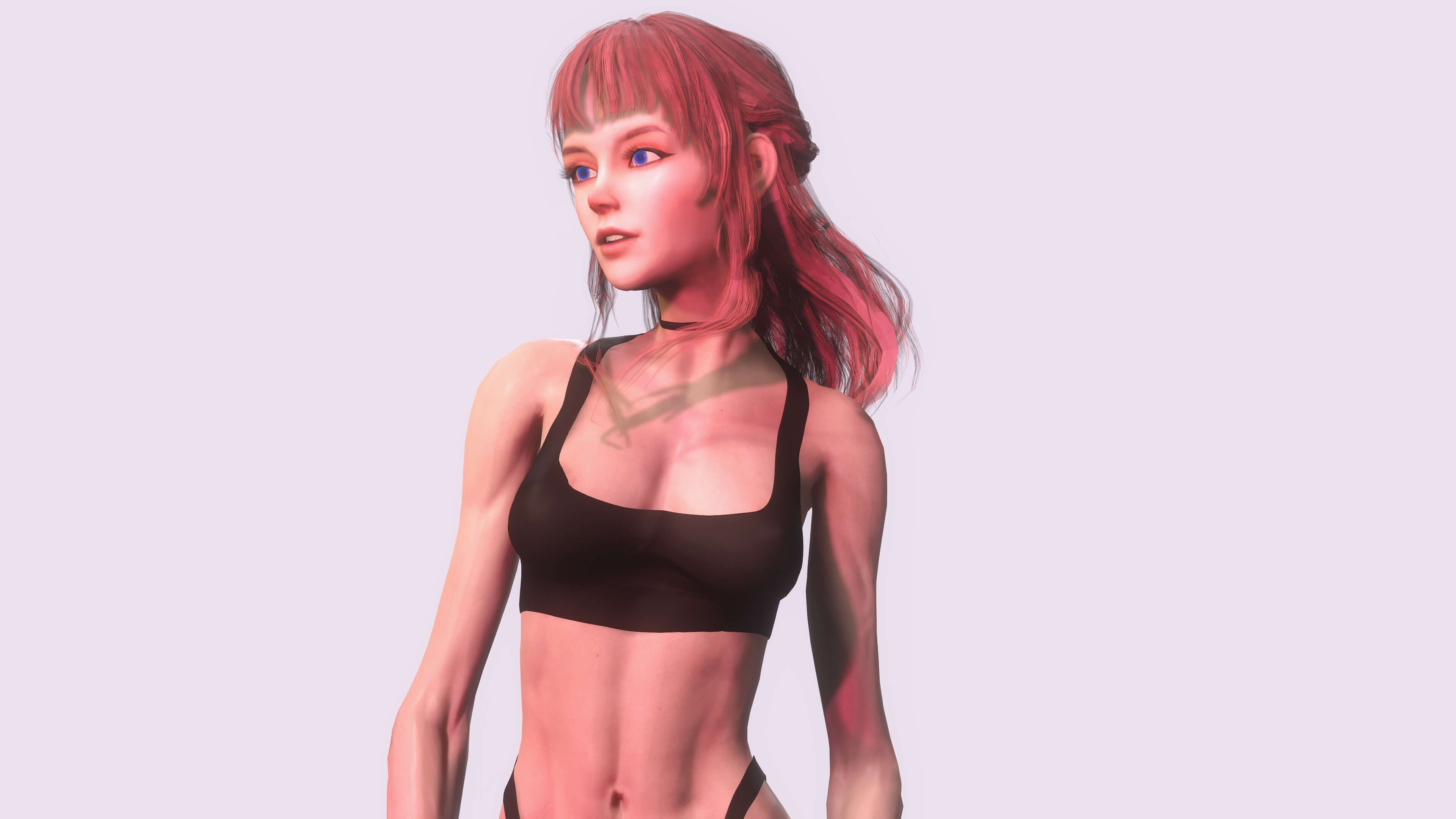 Female Character Eve - 3D Model by rocklaw