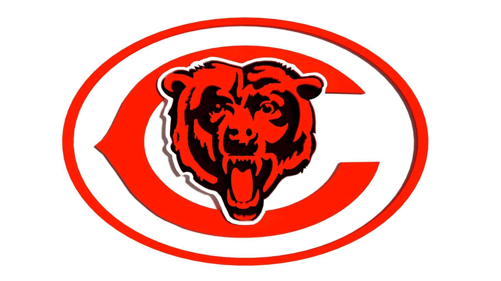Bears Logo (1 piece) - 3D Model by RogerDS