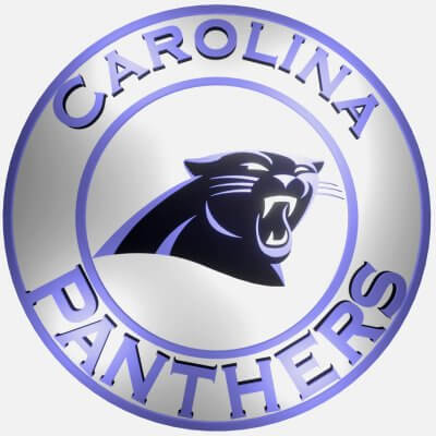 Carolina Panthers Disc Logo