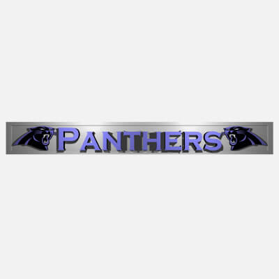 Carolina Panthers Plate