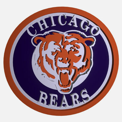 Chicago Bears Circle Logo