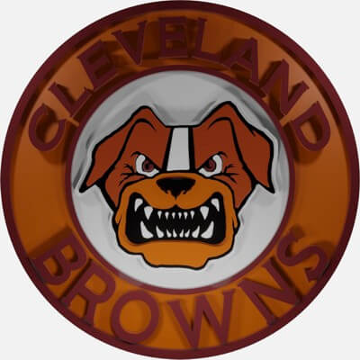 Cleveland Browns Logo Disc 2