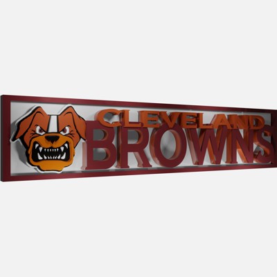 Cleveland Browns Plate 1.-2