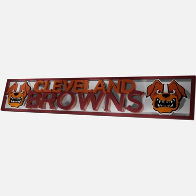 Cleveland Browns Plate 2-2