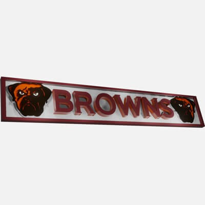 Cleveland Browns Plate 2